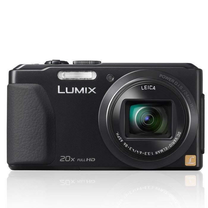 PANASONIC TZ40 Noir - CMOS 18MP Zoom 20x Appareil photo numérique