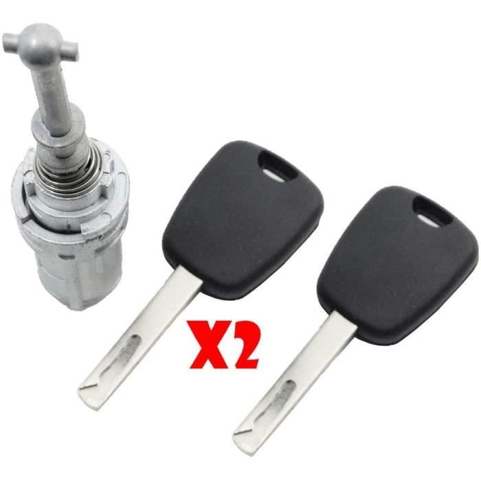 3 Barillets De Serrure + 2 Clés Neufs Pour Citroën Visa - Référence 95 595 343 - Neufs Sous Emballage