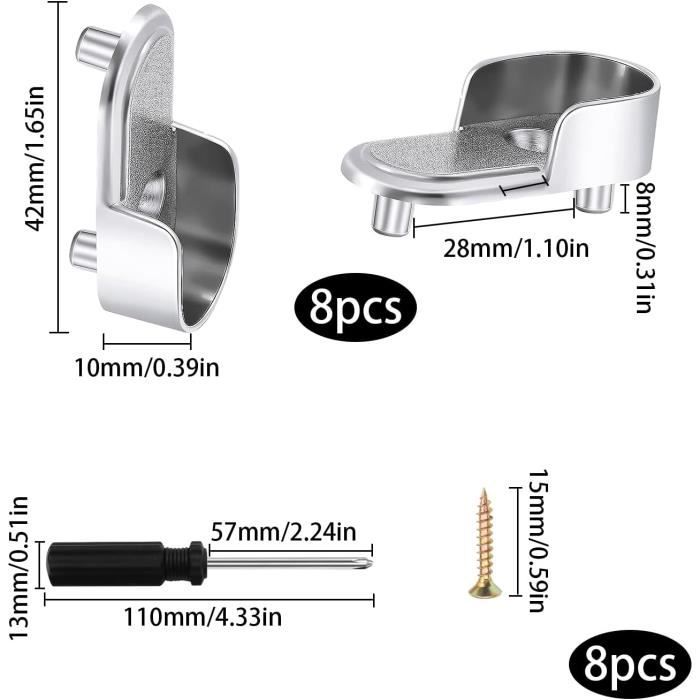 Lot De 2 Support Tringle Penderie|Support Pour Barre Penderie Ovale Support Central De Tube Pour Armoire Penderie Vetement Tringle Rideau Plafond 98264102 Lot De 2 Support Tringle Penderie|Support Pour Barre Penderie Ovale Support Central De Tube Pour Armoire Penderie Vetement Tringle Rideau Plafond 98264102