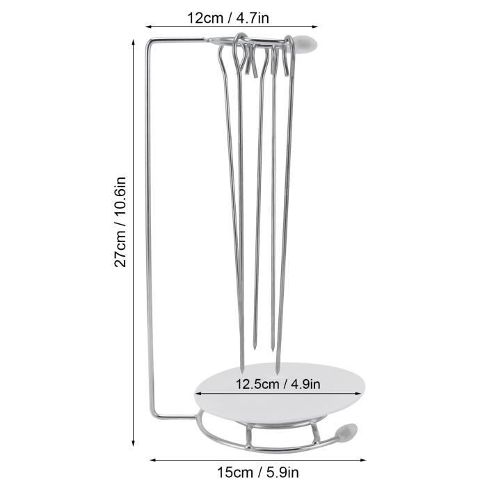 Plat Miniature Barbecue HEMOTON Lot De 5 Brochettes Barbecue Simulées – Mini Plats Réalistes Pour Jeu De Cuisine Enfant – Nourriture Factice Pour Tout-Petits