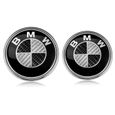 Fibre de carbone Emblème Logo Sigle BMW Capot / Coffre 82mm Série 1/3/5/6/7/8/X/Z E30/E34/E36/E39/E46/E90/E91/X5/M3/M5-2