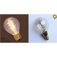 Lampe vintage bulb Edison E14 G45 Spirale-2