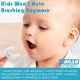 6 Pièces Brosse À Dents En Forme De U Pour Enfants,SPECOOL Brosse à Dents pour Bébé à 360° Nettoyage Complet(Enfants de 2 à 12 ans)-2