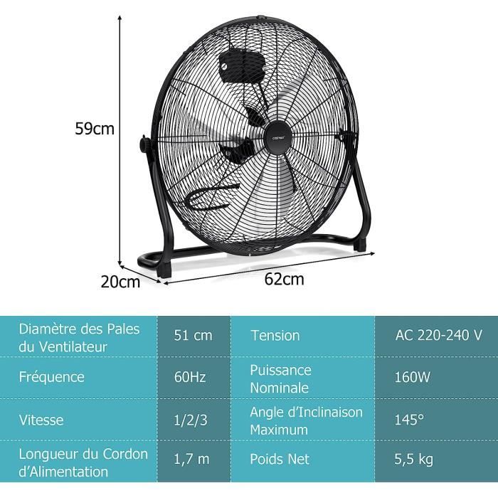Ventilateur home trainer Cdiscount
