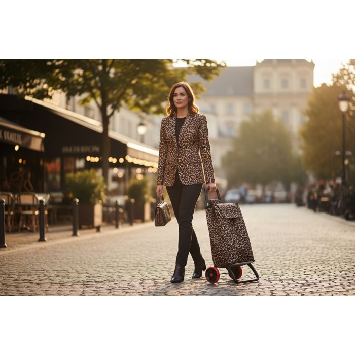 Chariot de courses Caddie Léopard 50 L - Cdiscount Beaux-Arts et ...