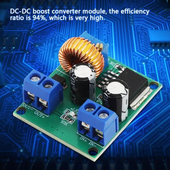 Convertisseur élévateur 5 V, 5 A TPS61033 - TI