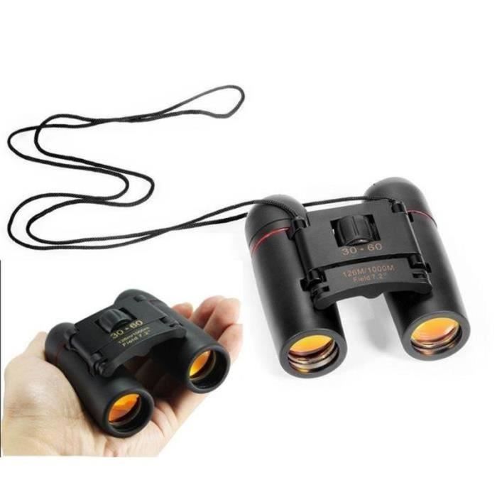 Jumelles Compactes BOB Optik Prismatik 8x21 - Noir, étanches, Idéales Rando