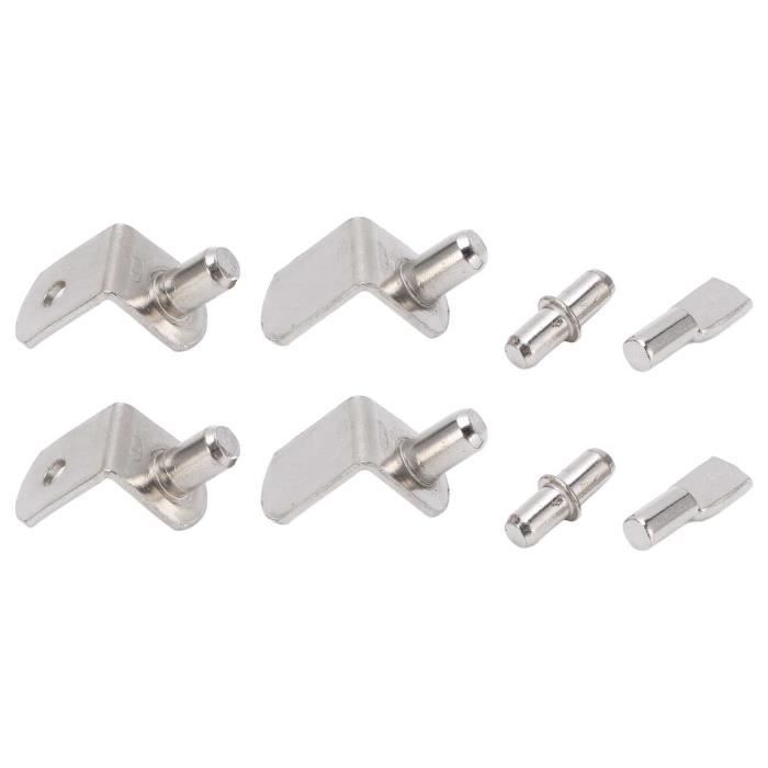 Lot de 24 chevilles de support d'étagère, goupilles d'étagère, supports
