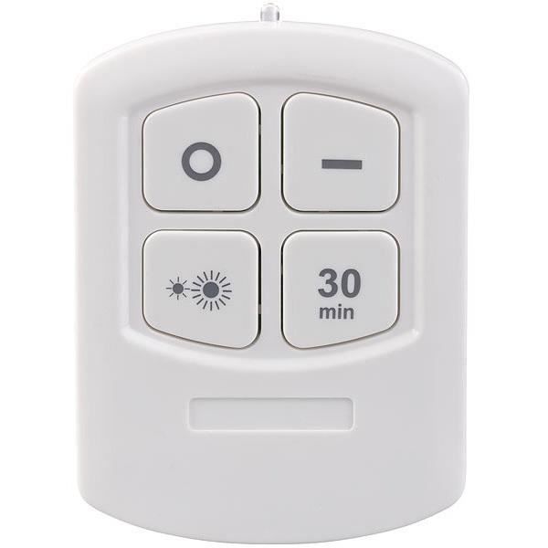 Réglette Et Spot De Cuisine Et Meuble, LED Lampe Dimmable De Placard 34cm Avec Télécommande, Applique