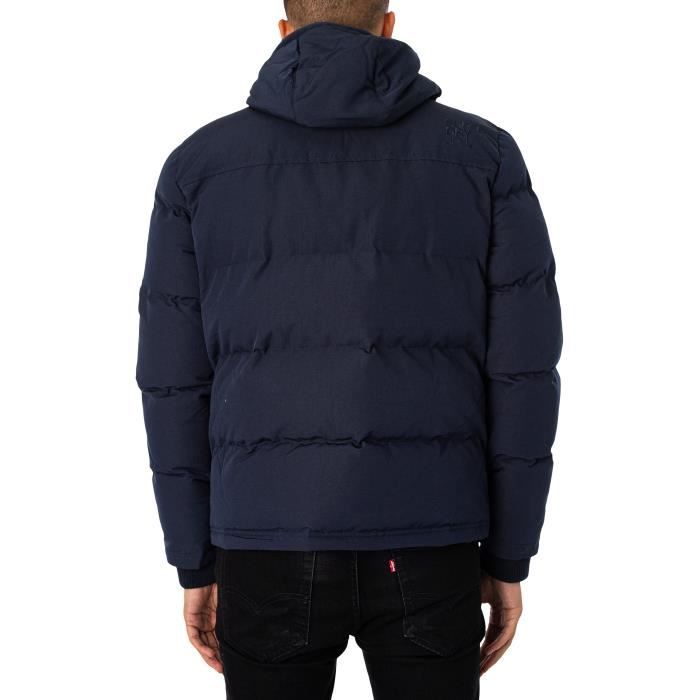 Doudoune Courte A Capuche Everest Superdry Homme Bleu Bleu Cdiscount Pret a Porter