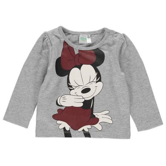 Jogging bebe fille Minnie en velours Gris 3 pieces Gris Cdiscount Pret a Porter