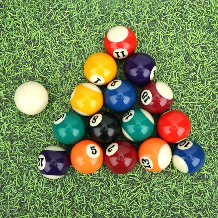 Table de billard, boule de billard en résine, mini-table de billard