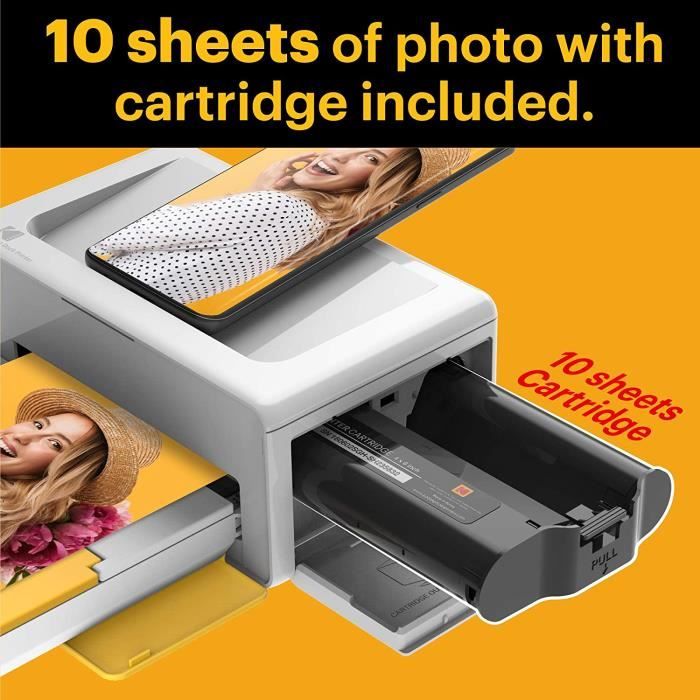 Cartucce KODAK 4PASS Per Stampante Fotografica Dock | 80 Fogli 10x15cm | Ricambio Ufficiale - Foto 4