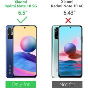 Coque Souple Silicone Pour Xiaomi Redmi Note 10 5G - Protection Anti-choc, Marque Kwmobile