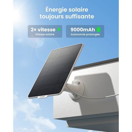 IeGeek 4G LTE Caméra De Surveillance Extérieure Sans Fil Camera Solaire 2k Hd Avec Carte Sim Sans Wifi Vision Nocturne Detection Pir Humaine Audio Bidirectionnel Systeme Danalyse Dia Cloud 87758259