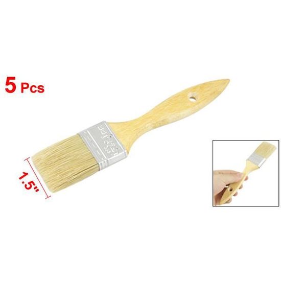 5 pi/èces sourcingmap/® Les pinceaux en poils de 1,5 cm de large