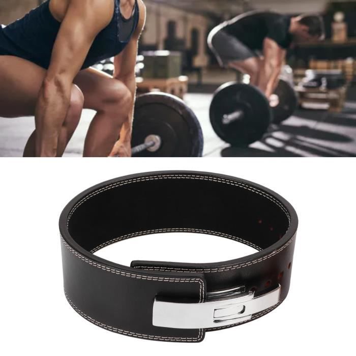 EBTOOLS Ceinture de fitness Bodybuilding Squat Ceinture Cuir