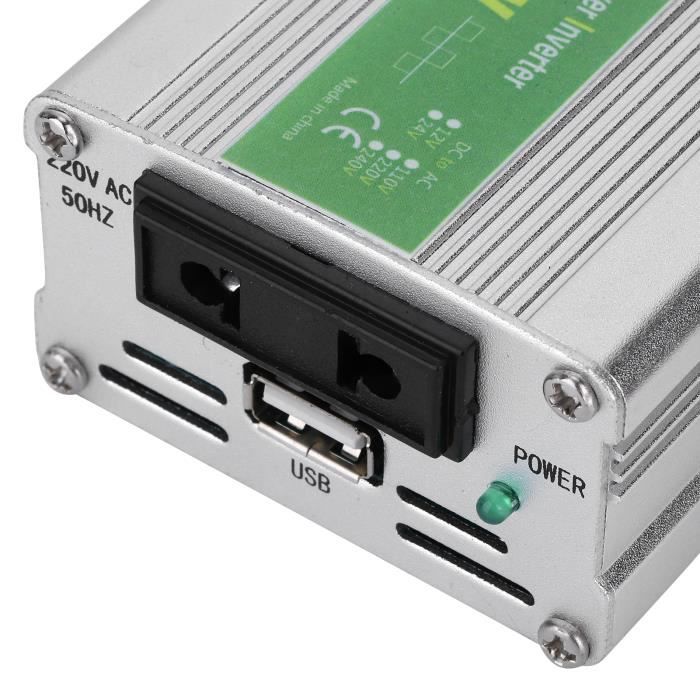 Onduleur Intelligent 2600W DC 12V à AC 220V Transformateur Onduleur Ménage  de Voiture Convertisseur - Cdiscount Informatique