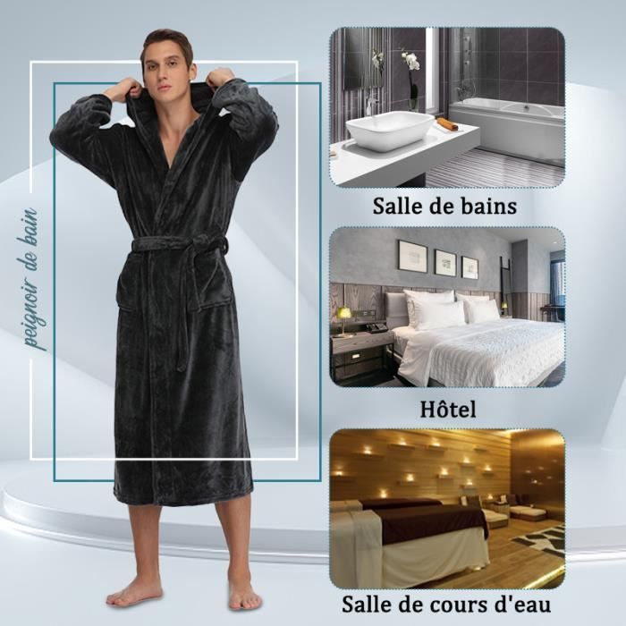 Peignoir salle top de bain