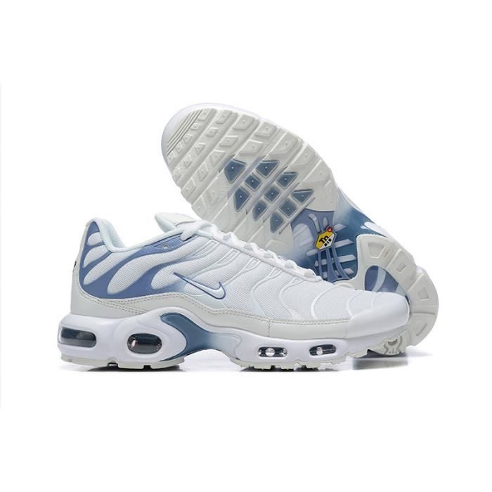 Baskets de course NIKE AIR MAX Tn AUTREMENT Blanc bleu Noir