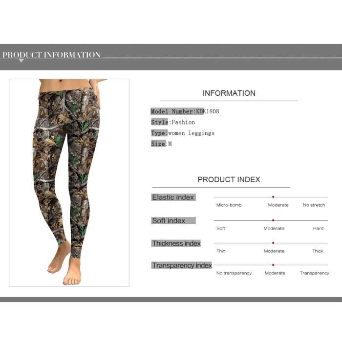 Legging top chasse femme