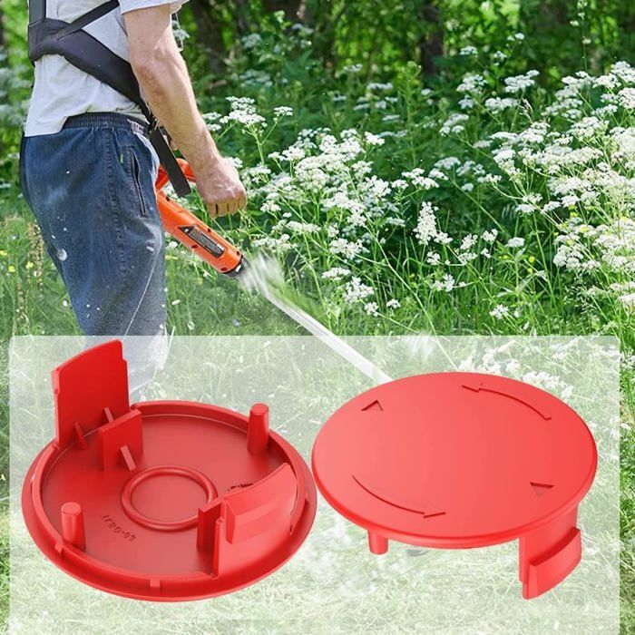 Coupe Bordure Bosch TRUSTLIONTEK Lot De 3 Couvercles De Bobine F016F04841 - Compatible Avec Bosch Débroussailleuse