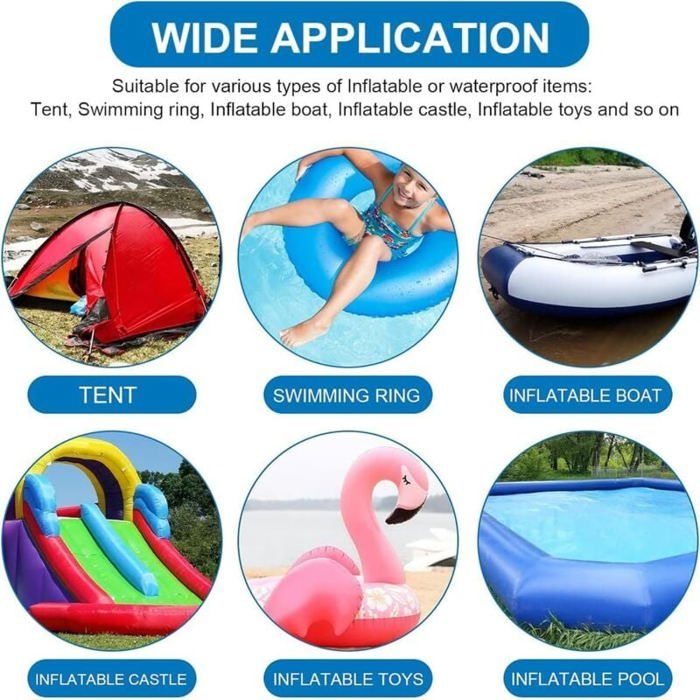 Matelas gonflable de camping double avec pompe à air, matelas gonflable