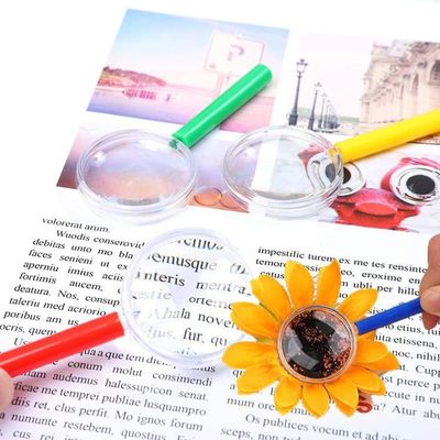Lot de 24 mini loupes pour enfants - En plastique acrylique - Pour Lot de 24 mini loupes pour enfants - En plastique acrylique - Pour