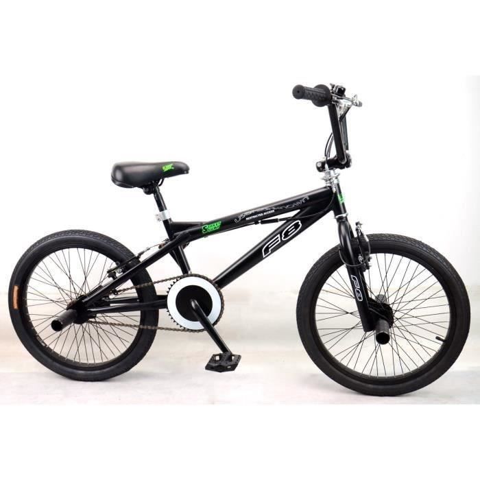 MERCIER Vélo BMX Freestyle 20- 4 Pegs - Noir