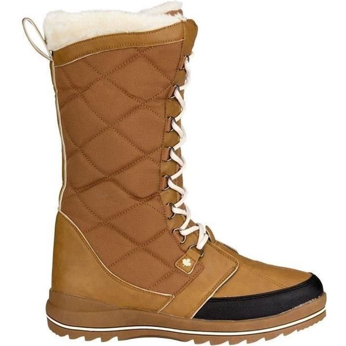 WINTER-GRIP Bottes Après Ski Femme - Marron