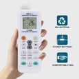 Télécommande universelle de climatiseur Lcd A/C 1000 en 1,pour Mitsubishi Shiba Hitachi Fujitsu Daewoo l-ghitachi - 5000in1[C21]