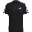 ADIDAS T-Shirt Aeroready Designed TO Move Sport 3STRIPES Tee Noir - Homme/Adulte-0
