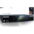 Récepteur PHILIPS DSR 3231T , Démodulateur Satellite HD TNTSAT, Noir, Haute définition + carte TNT SAT-0