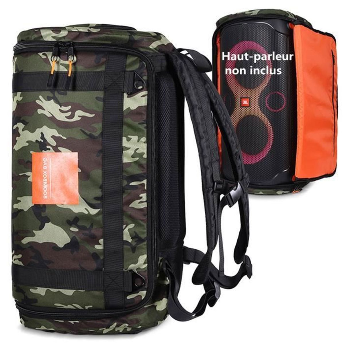 Housse De Transport EVA Rigide Pour Bose S1 Pro+ – Sac Protection Avec Bandoulière Noire