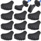 Embouts pour Bâtons de Marche Nordique - DLZAOAO - 10pcs - Caoutchouc - Diamètre 1 cm - Mixte