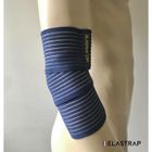 Bandage bande de strapping élastique coude - Coudière de protection et maintien compression - Atelle réglable à scratch - Elastrap