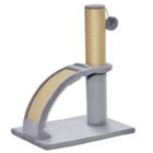 PawHut - Arbre à Chat - Panneaux de Particules - 34x24x43cm - Gris