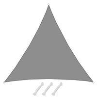 5x5x5 Voile d'Ombrage Etanche Toile Ombrage Triangulaire Voile Triangle Ombrage