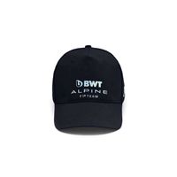 Casquette Kappa Apovi BWT Alpine F1 Team Officiel Formule 1 - Gris - Noir - Adulte - Mixte - Sportswear Gris - Prêt-à-Porter