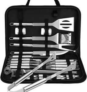 USTENSILE Kit Barbecue, 33 pcs Accessoires Barbecue, Set Bar