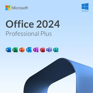 BUREAUTIQUE À TÉLÉCHARGER Microsoft Office 2024 Professional Plus - Clé d'ac