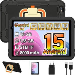 Tablette Android De 10 Pouces, 5G Wifi, 4 Go De Ram, 128 Go De Rom