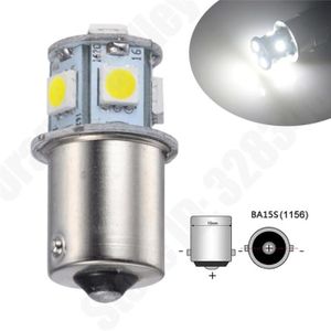 AMPOULE TABLEAU BORD (Blanc 24V8SMD)Ampoule de clignotant de queue de frein à LED, lampe Auto, ampoule de voiture
