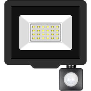 PROJECTEUR EXTÉRIEUR Projecteurs LED Extérieur 20W 2000LM Avec Detecteu