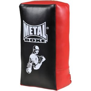 Pattes d'Ours plates Metal Boxe Noires et Rouges - Boxe - Equipements de  sport