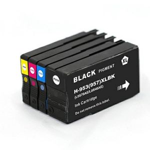HP 953XL 3HZ52AE cartridge 4 Pack of black Original ink cartridges and  colors for HP OfficeJet Pro/7720/8710/