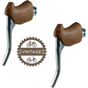 cyclingcolors Repose Main COCOTTE Blanc Levier de Frein Type Campagnolo MAFAC Shimano 600 Arabesque Velo Course Vintage 