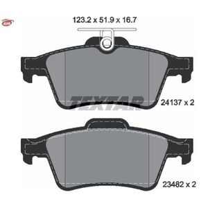4 textar plaquettes de frein arrière renault twingo cn0 1,2 1,5 DCI