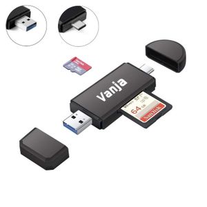 LECTEUR DE CARTE EXT. Vanja USB 3.0 Lecteur de Carte, USB Type C/Thunder