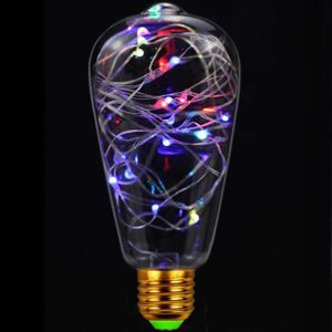 AMPOULE - LED Ampoule Led Lightingdesigner Rgb Edison, 1,8 W, 22